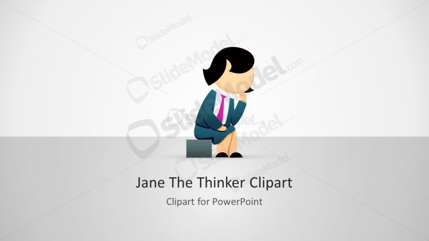 PPT Jane the Thinker Presentation Slide