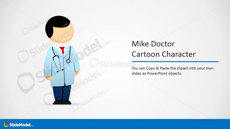 Mike Cartoon Character Doctor Clipart