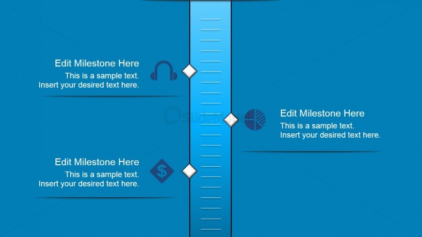 Vertical Timeline for PowerPoint