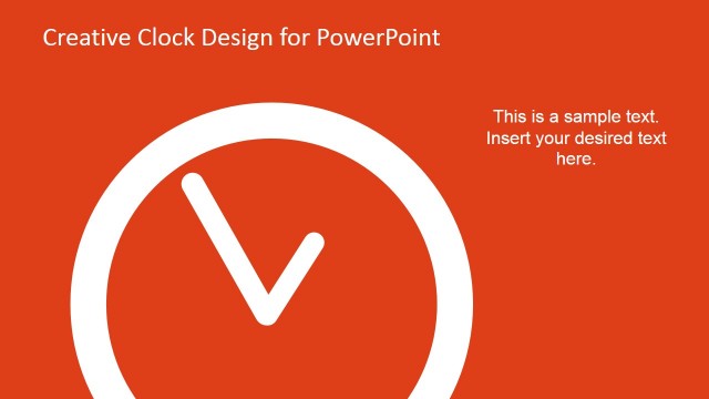 Creative Analog Clock Slides for PowerPoint