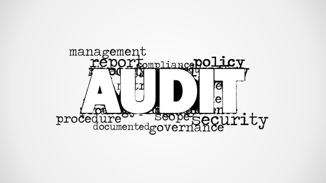 Audit Word Cloud Picture for PowerPoint