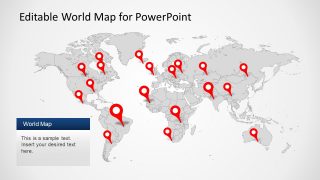 PPT Worldmap Slide Design