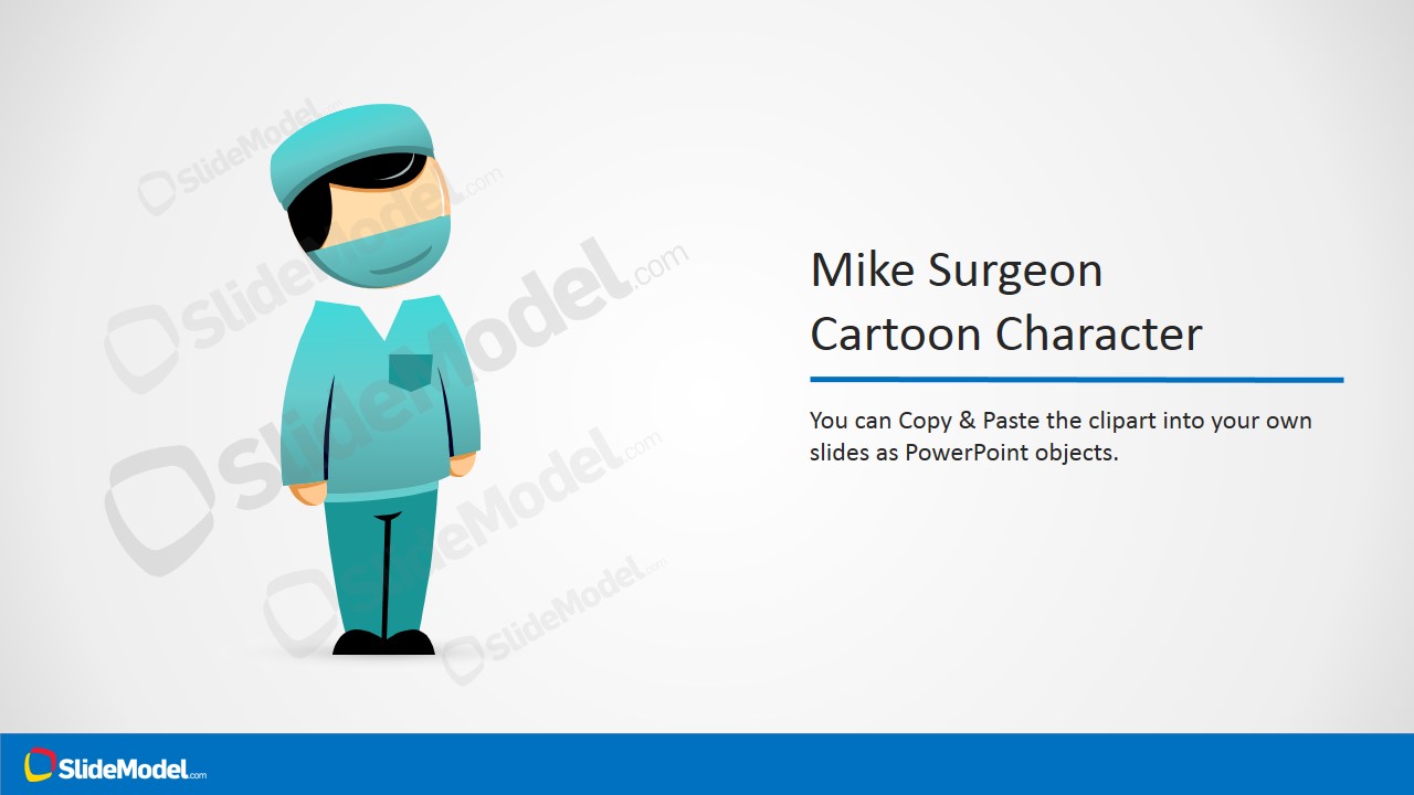 PPT Cartoon of Medical Surgeon