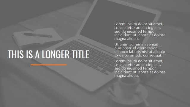 Long Title Background Image Theme Design