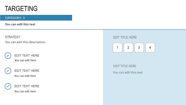 Target Customers Category Presentation