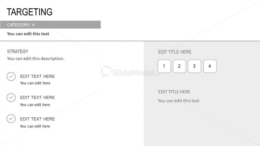 Targeting Template Brand Marketing 