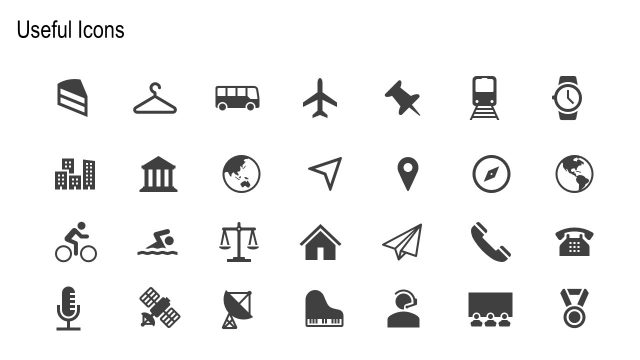 Useful PPT Infographic Icons