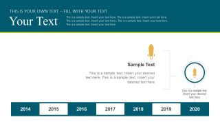 Creative Timeline Template of Two Scale