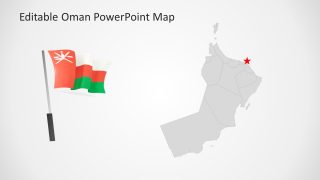 Flag of Oman Clipart