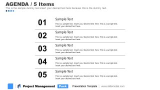 Contents Agenda Project Management 