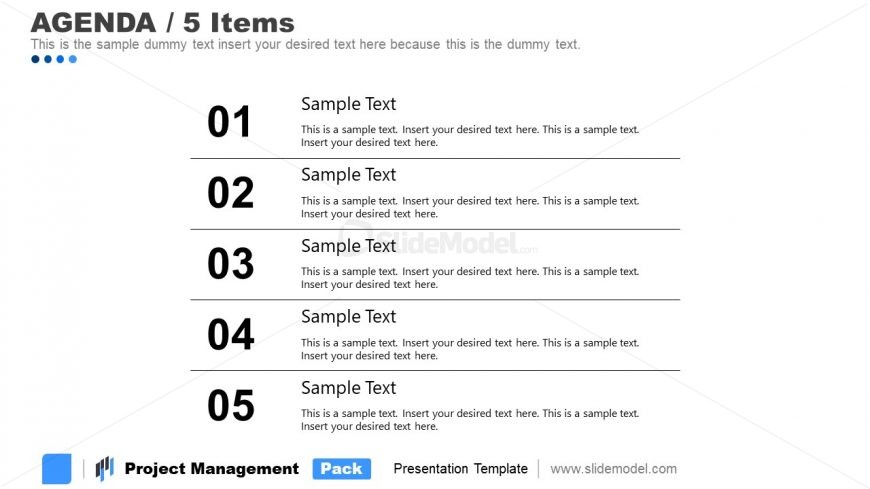 Contents Agenda Project Management 