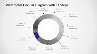 Presentation of Watercolor Design Step 8