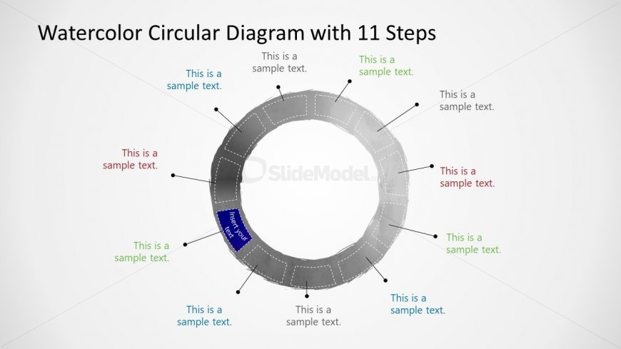 Presentation of Watercolor Design Step 8