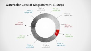 Presentation of Watercolor Design Step 4