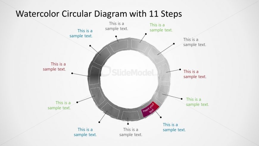 Presentation of Watercolor Design Step 5