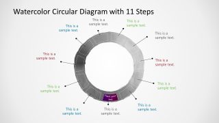 Presentation of Watercolor Design Step 6