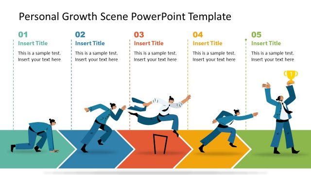 Personal Growth PowerPoint Diagram