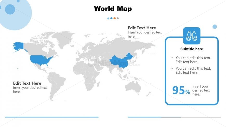 PowerPoint Presentation for Company Global Reach 