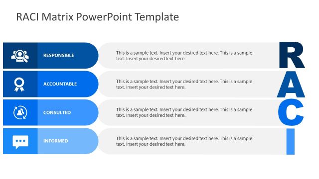 RACI Matrix PowerPoint Template