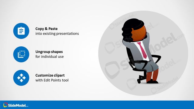 Brianna Character Illustration for PowerPoint Presentation