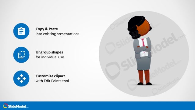 Brianna Cartoon Editable PowerPoint Picture