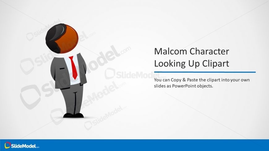 Malcom Cartoon PPT Template