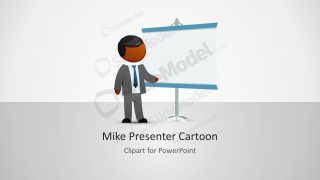 Presenter Malcom Character 