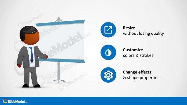 Malcom Character Presenter Illustration