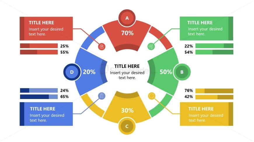 PowerPoint Template for 4-Step Diagram