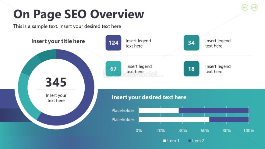 Editable SEO Report PPT Slide 