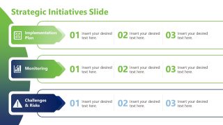 Sustainability Strategy PPT Template Slide 