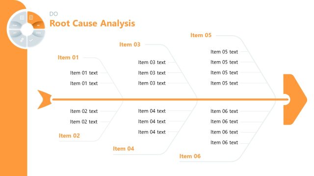 Root Cause Analysis Slide for PowerPoint Template