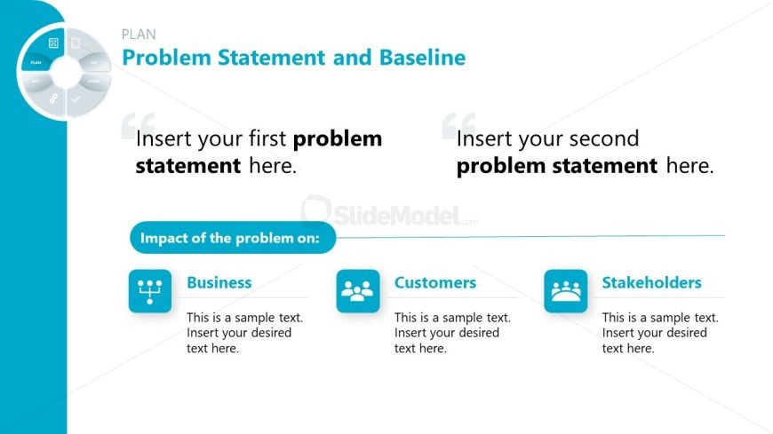 Editable PDCA PPT Template