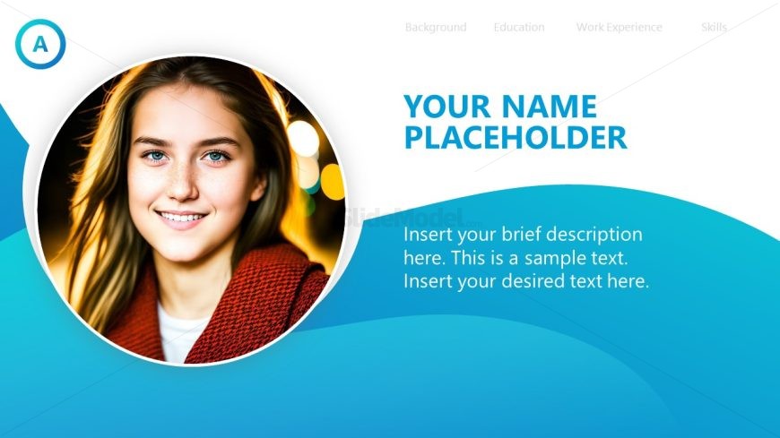 PPT Template for About Me Presentation