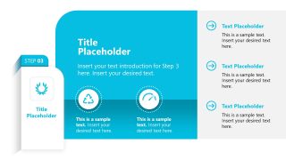 Animated Ascending Block List PowerPoint Slide 