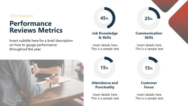 Performance Reviews Metrics Presentation Slide