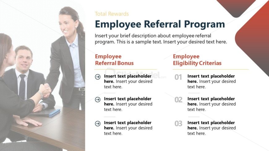 Editable Employee Referral Program Presentation Slide