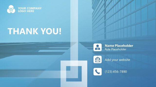 Thank You Slide – Sales Enablement PPT Template