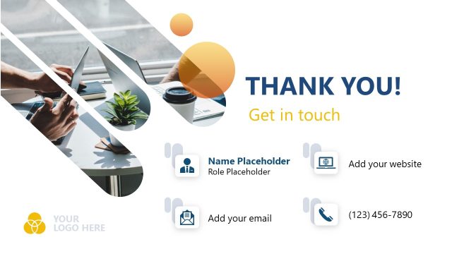 Thank You Slide – Corporate Company Profile PPT Template