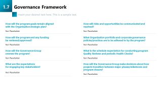 Governance Framework Slide - PPT Template