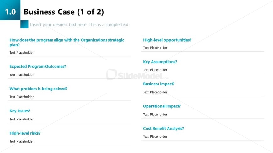 Program Management Slide for PPT Presentation