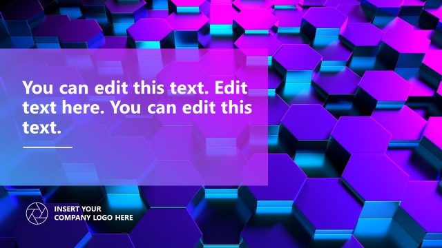 Hexagon Slide for Sponsorship Pitch Deck Presentation Template