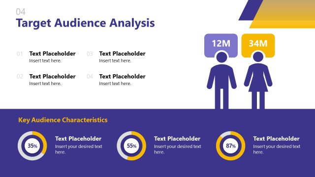 Target Audience Analysis Slide – Marketing Template