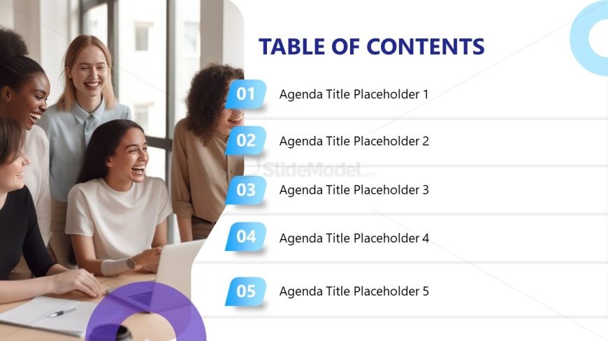 PPT Template for Communication Strategy Presentation