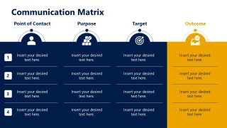 Communication Plan PowerPoint Slide 