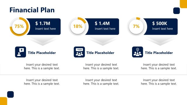 Financial Plan PPT Slide Template