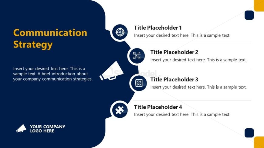 Communication Plan Template for Presentation 