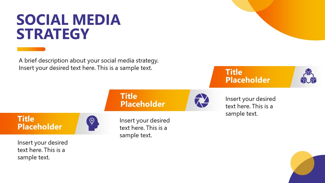 Social Media Report PowerPoint Template & Presentation Slides