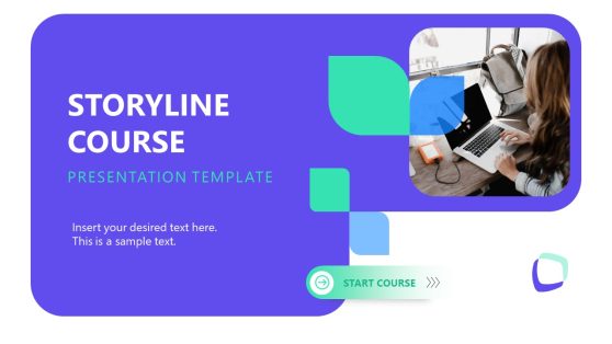 Storyline Course PowerPoint Template