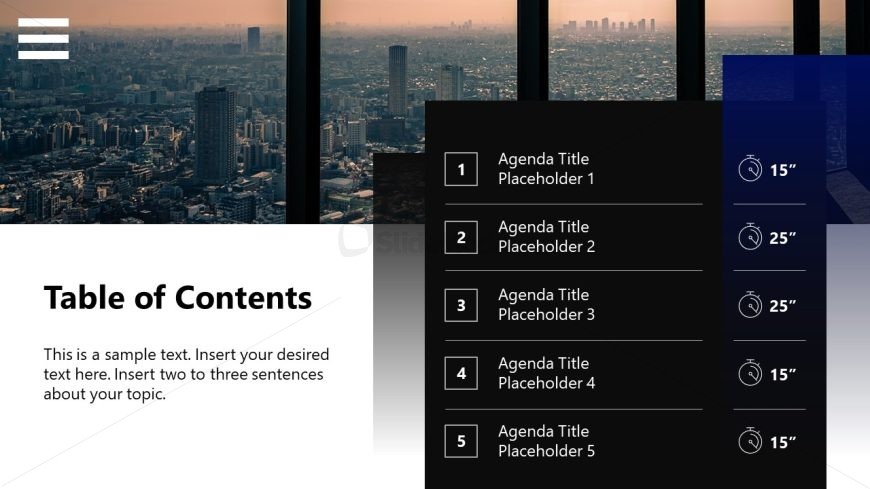 Business Executive PowerPoint Slide